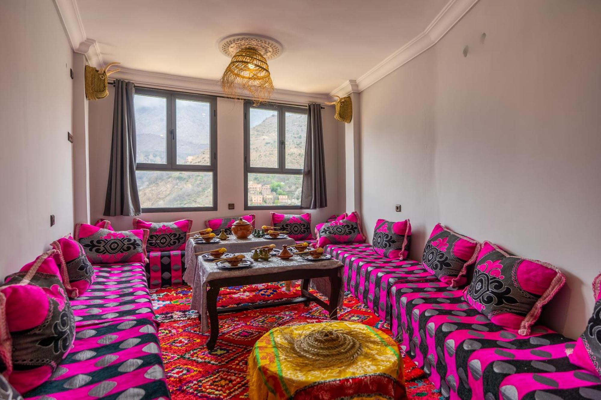 Le Reflet D'Imlil Bed & Breakfast Bagian luar foto